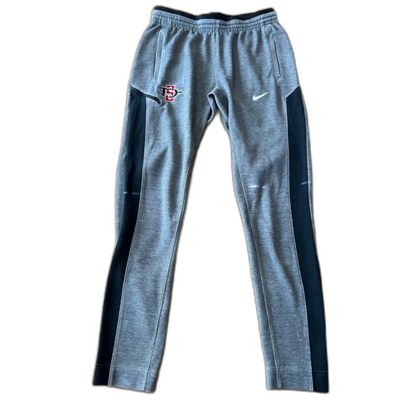 DRI-FIT SHOWTIME WOMEN'S BASKETBALL PANTS SIZE XL BLACK HEATHER SDSU AZTECS - Picture 3 of 5